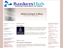Tablet Screenshot of banklawyersblog.com